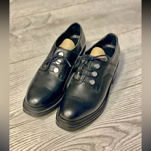 Miista Carey leather lace up shoe boot black - Picture 2 of 7